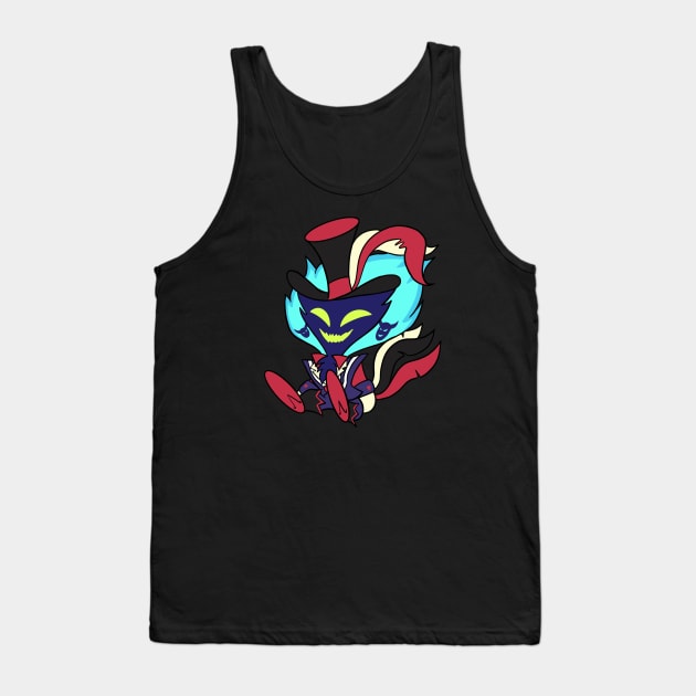 Helluva Boss - Asmodeus Tank Top by Pastelpandabum